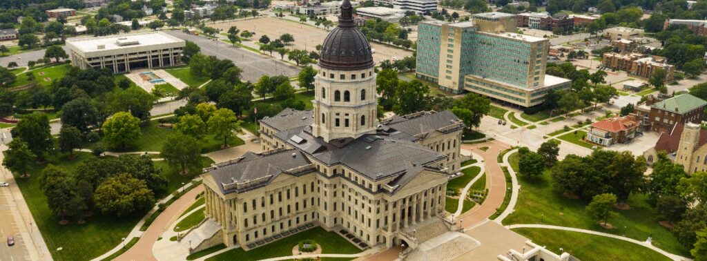 top view of Topeka capital